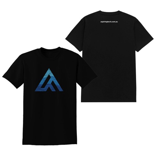 Tshirt design for aspiringtech.com.au