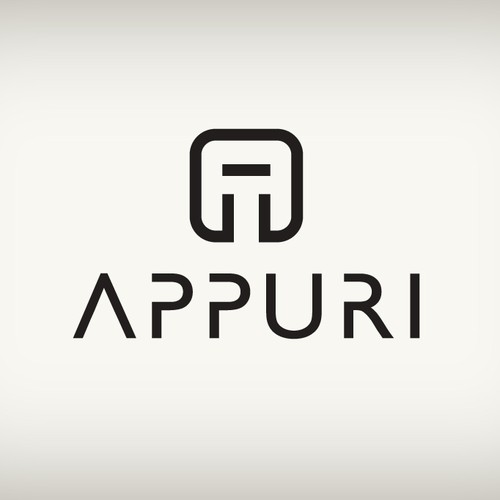 logo and business card for Appuri