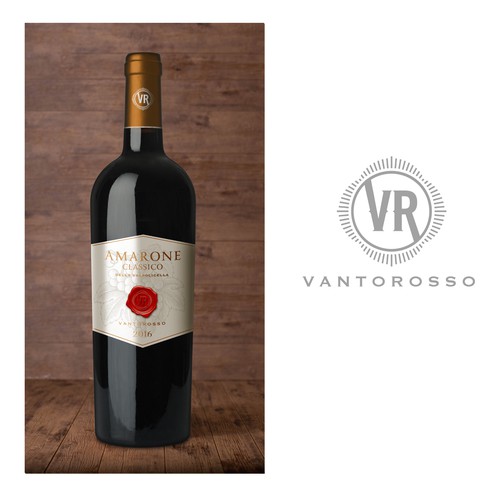 Vantorosso Wine Label