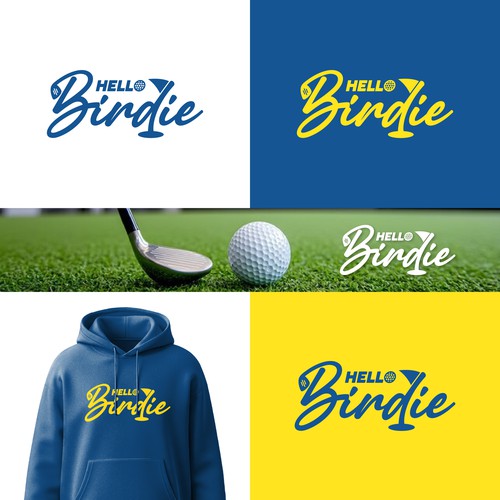 Hello Birdie Indoor Golf Logo