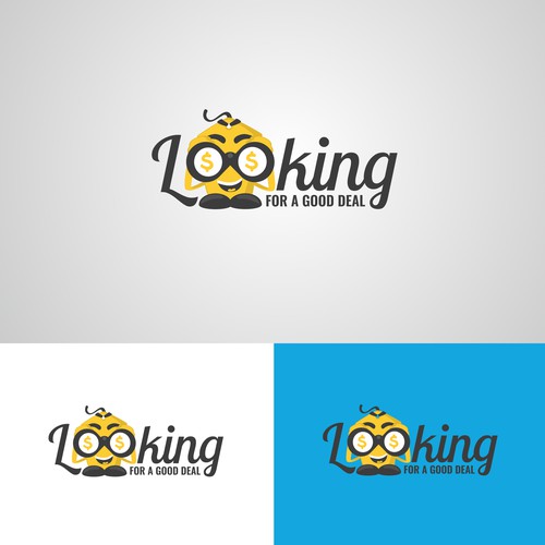 Cartoon Logo for Deal Website