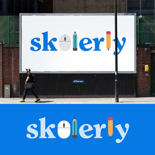 "Skolerly" logotype