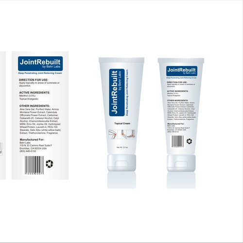 New Label design for BehrLabs