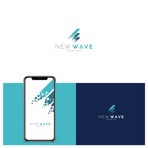 logo design for new wave studio