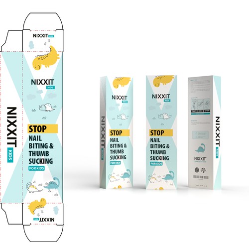 Product packaging for Nixxit kids