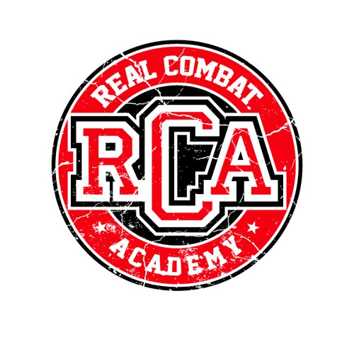 Real Combat Academy Logo Design