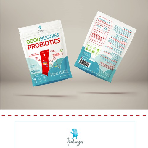 Playful & Natural Design for kids probiotic