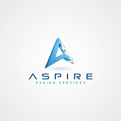Create an "Aspire"ing image for 3D printing/modeling business.