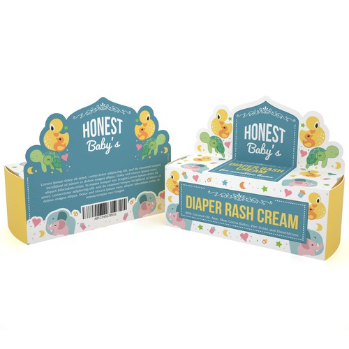 PRODUCT PACKAGING FOR HONEST BABY