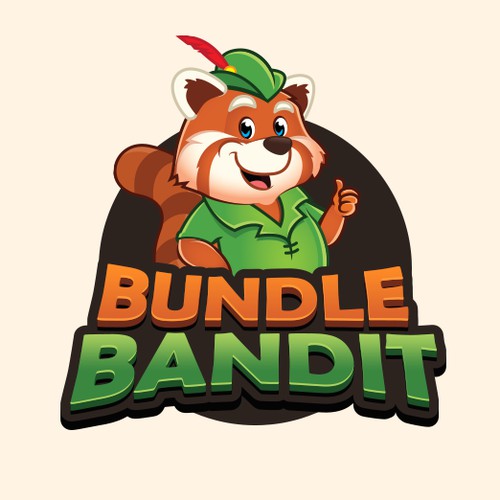 Logo and Mascot for BundleBandit.com