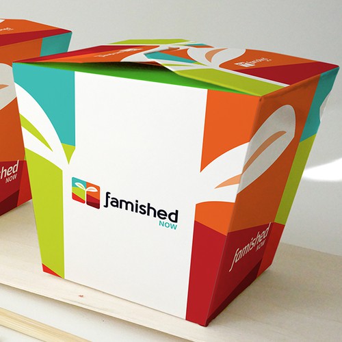 Logo design for Famished Now!