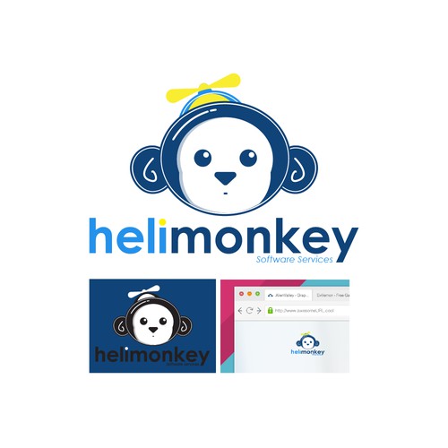 HeliMonkey Logo
