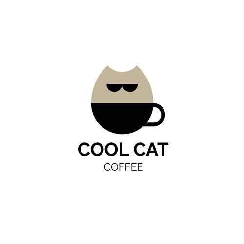 Logo for COOL CAT COFFEE