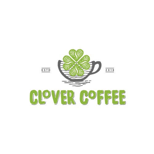 Vintage logo concept for coffee shop