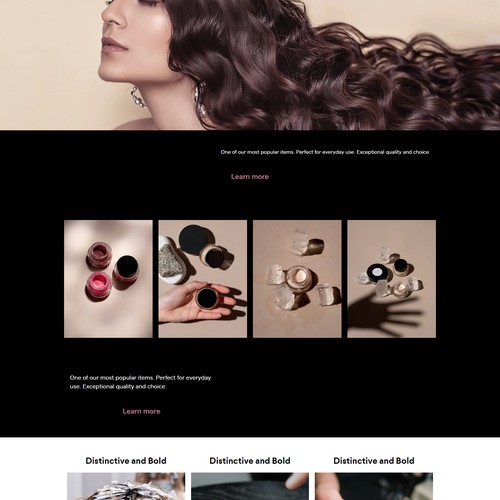 BRANDING & SQUARE ONLINE STORE | Design for Beauty by Angela
