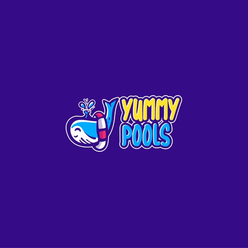 Yummy Pools Logo Design