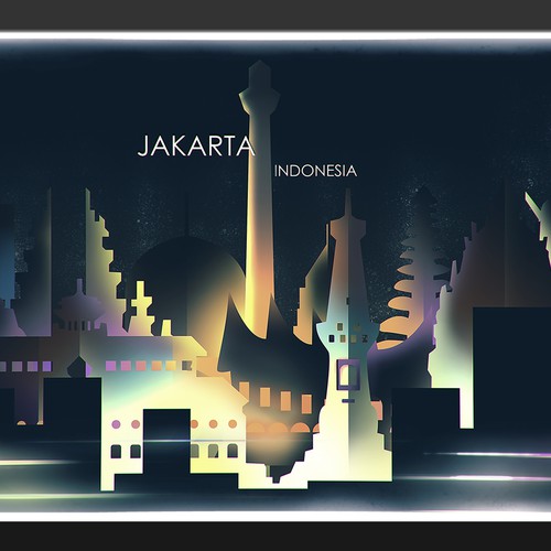 City Skyline of Jakarta