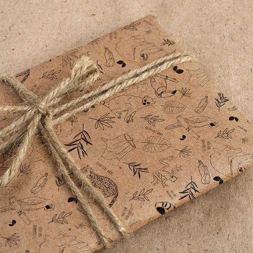 Wrapping paper design