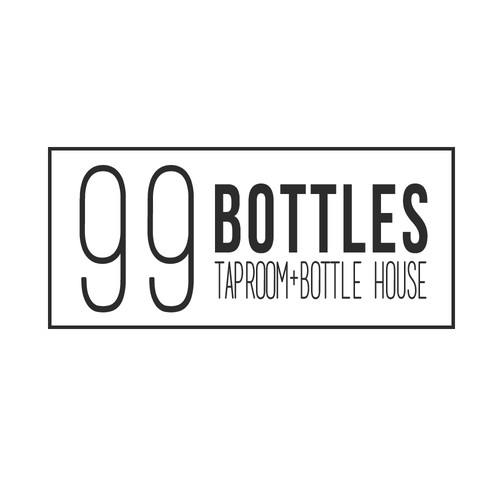 Classic and simple logo for bottle shop