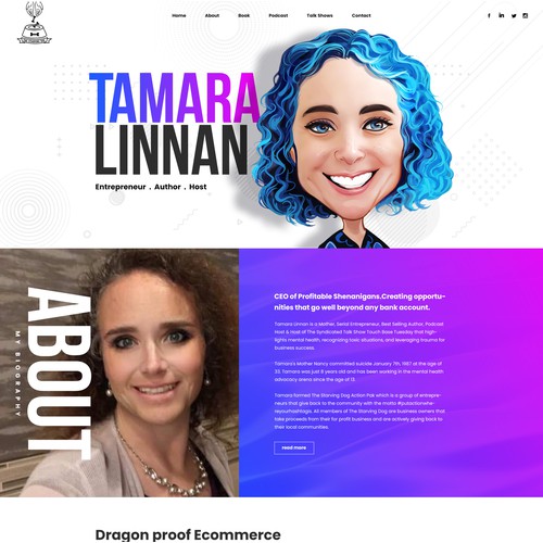 Personal Branding user interface and experience, design