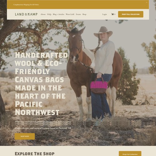Land & Kamp Ecommerce Optimization