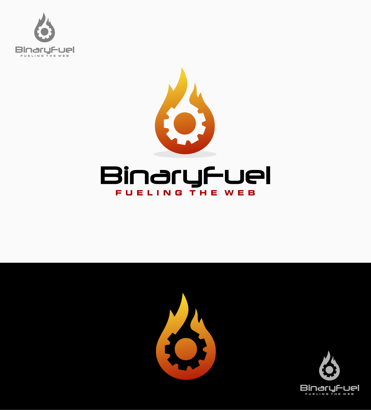 创建一个标志BinaryFuel, web开发的未来领导人