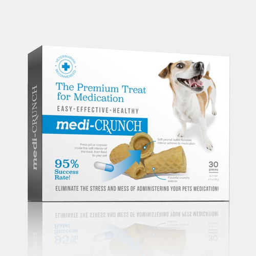 Medi-crunch dog treat