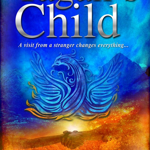 Sci-fi romance cover design