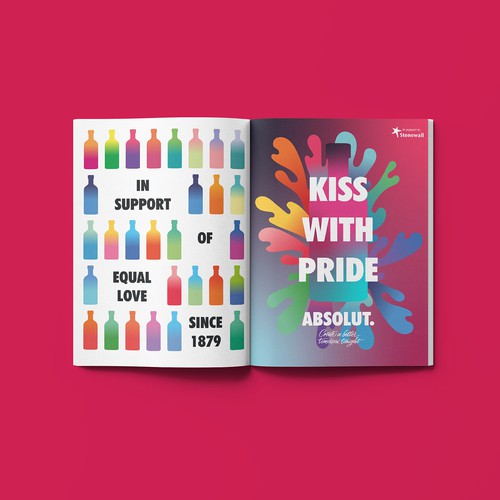 KISS WITH PRIDE - ABSOLUT VODKA