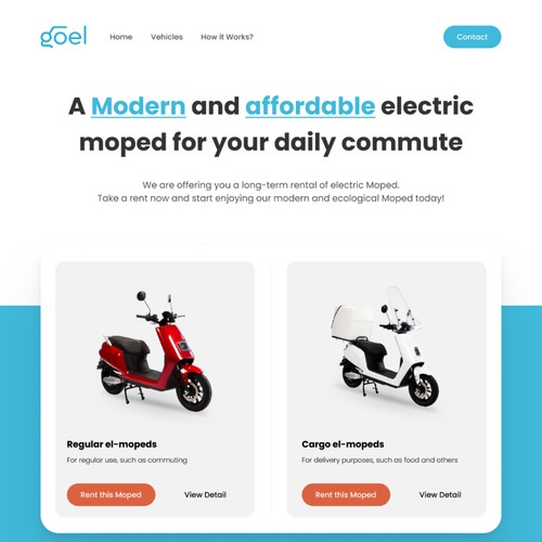 Goel Web Design Concept