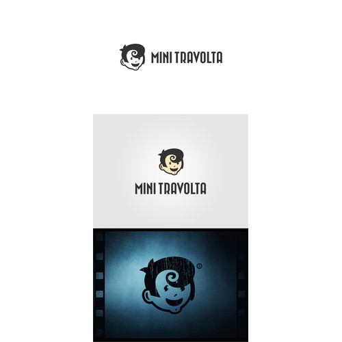 MiniTravolta - Logo design for music label / film production