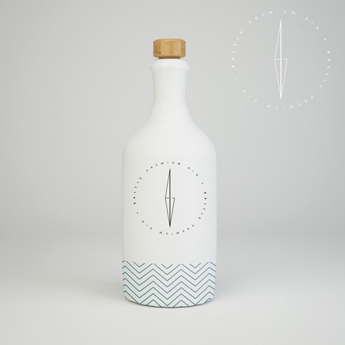 bottle for gin