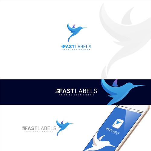 Logo concept for FastLabels