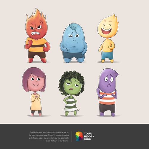 Character Design of Emotions
