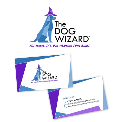 The Dog Wizard Logo