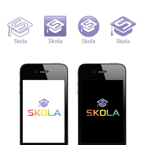 Education APP. Modern and happy.