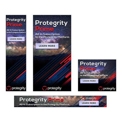 Banner set PROTEGRITY PRIME