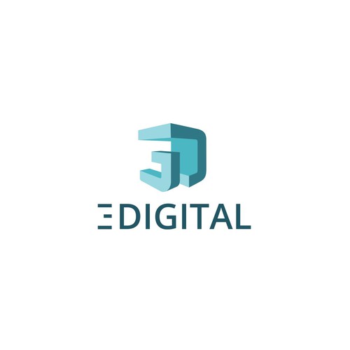 3d logo for 3digital