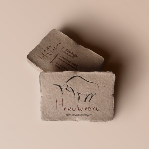 Haru Wagyu Visitenkarten