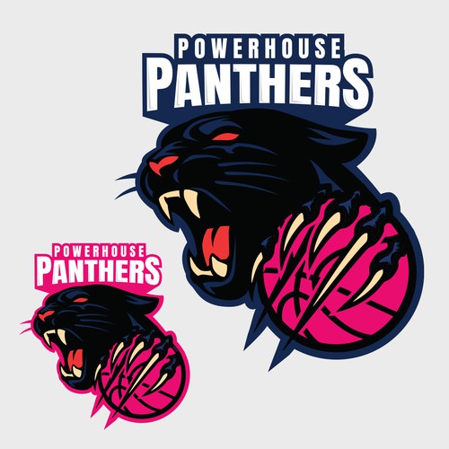 Powerhouse Panthers Logo Design
