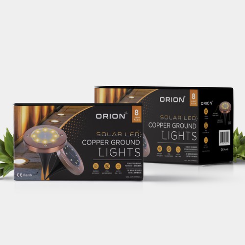 Orion Solar Led Product Packaging