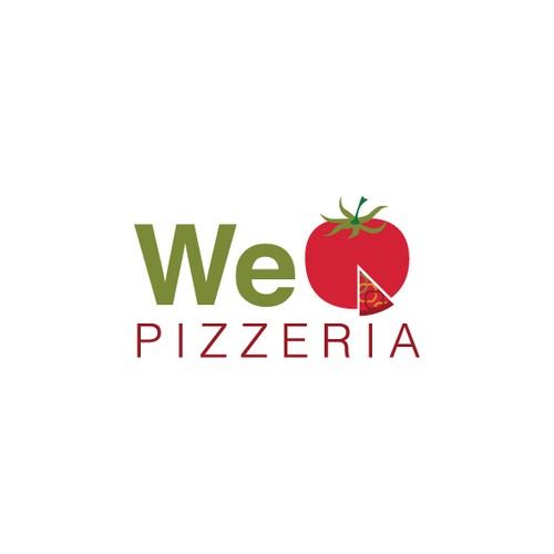 We Pizzeria Logo Concept
