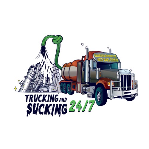 Sticker for oilfield company