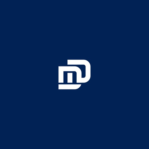 Bold logo for MD