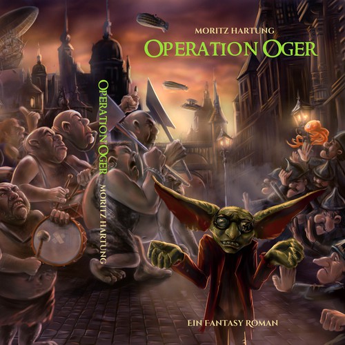 Book Cover art for "Operation Oger"