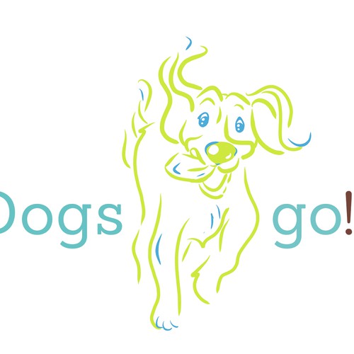 Fun Dog Illustration 