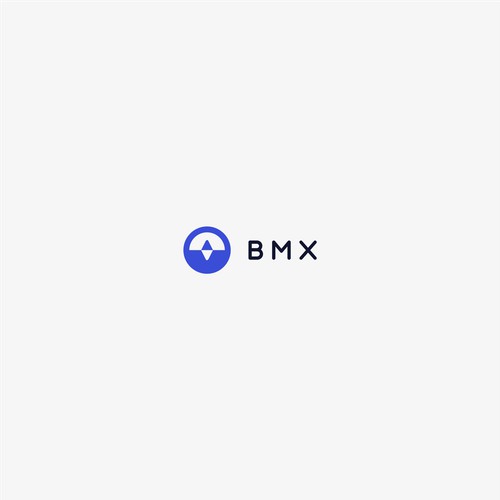 compas for BMX logo concept