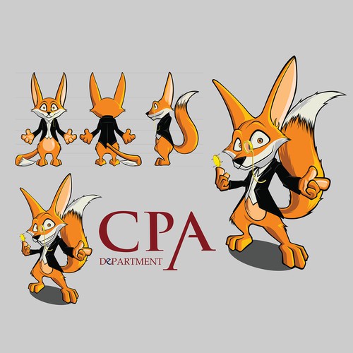 Mascot design for CPA Departmen