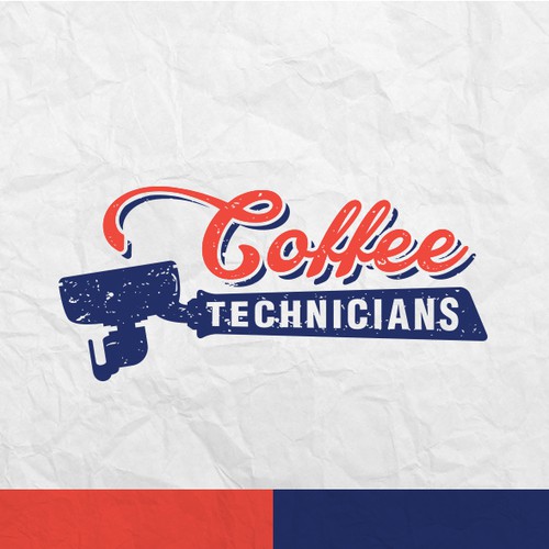 Creat a vibrant coffee machine logo