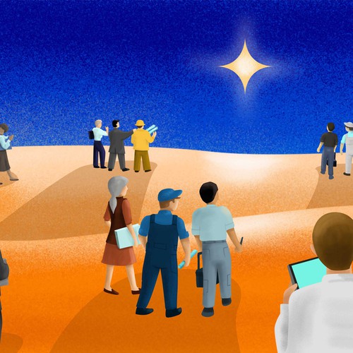 North star project illustration